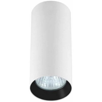 Light Prestige Manacor lampa podsufitowa 1x50W biały/czarny LP-232/1D-170WH/BK