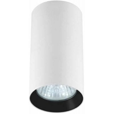Light Prestige Manacor lampa podsufitowa 1x50W biały/czarny LP-2323/1D-130WH/BK