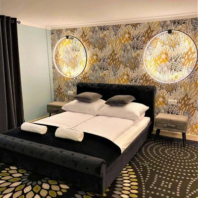 Light Prestige Mirror kinkiet 1x47 W czarny LP-999/1W L BK CCT