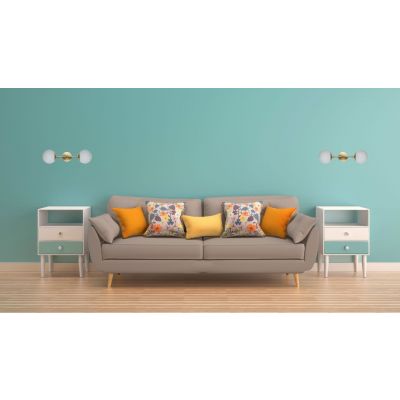 Light Prestige Dorado kinkiet 2x40 W biały-złoty LP-002/2WL