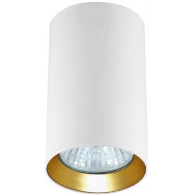 Light Prestige Manacor lampa podsufitowa 1x50W biało/złota LP-232/1D-90WH/GD