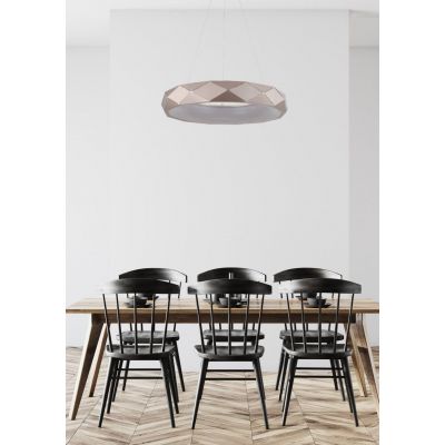 Light Prestige Reus lampa wisząca 1x36 W złota LP-8069/1PLEDGD