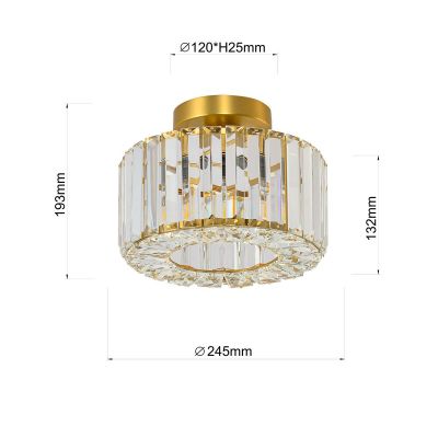 Light Prestige Galactico lampa podsufitowa 1x15 W złota LP-2910/1C GD