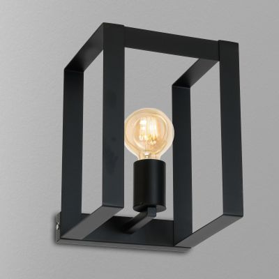 Luminex Kartel kinkiet 1x60 W czarny 0842