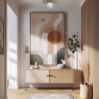 Luminex Flat plafon 1x15 W beżowy 3306