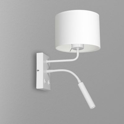 Luminex Arden kinkiet 1x15 W 1x8 W biały 3423