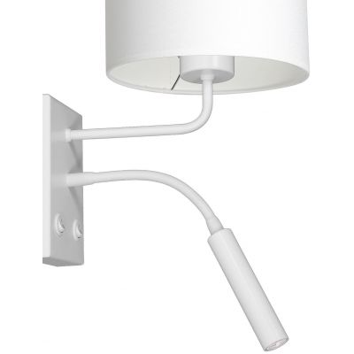 Luminex Arden kinkiet 1x15 W 1x8 W biały 3423