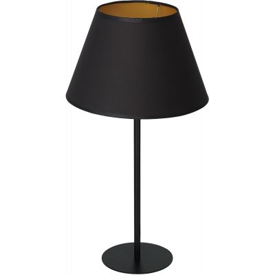Luminex Arden lampa stołowa 1x60W czarny/złoty 3503