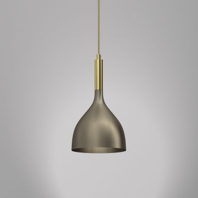 Luminex Noak lampa wisząca 1x60 W złota-tytan 4002