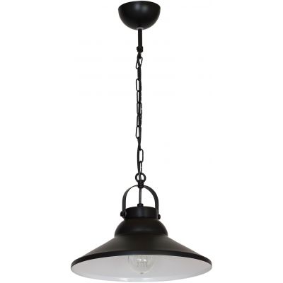 Luminex Iron lampa wisząca 1x60W czarna 6206