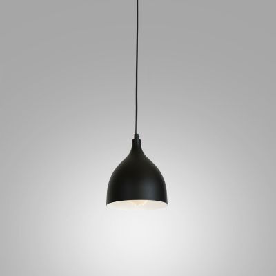 Luminex Noak lampa wisząca 1x60W czarny/biały 6221
