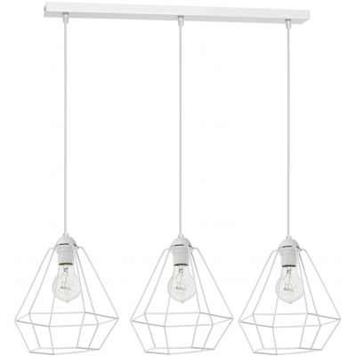 Luminex Alma lampa wisząca 3x60W biała 8963