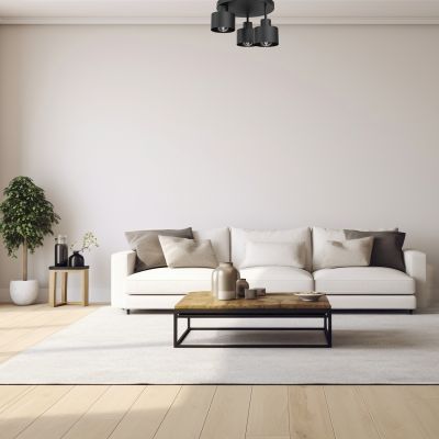 Luminex Parkla lampa podsufitowa 1x15 W czarna 9854