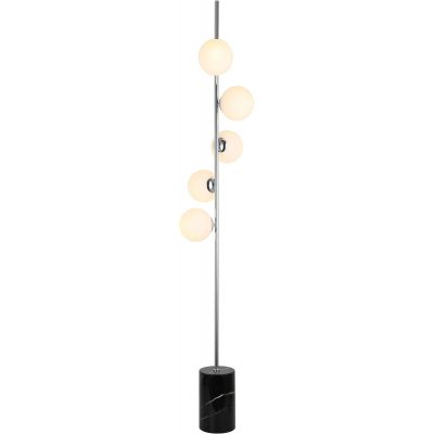 Lumina Deco Fredica W5 lampa stojąca 5x40W chrom/biały/czarny LDF60305CHR