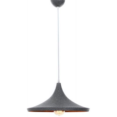 Lumina Deco Foggi Granit 12C lampa wisząca 1x40W szaro/złota LDP7712-CGR