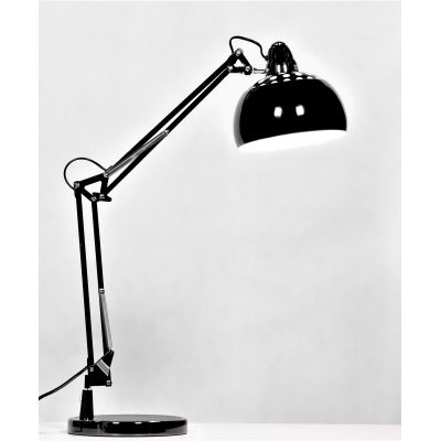 Lumina Deco Riggoria lampa biurkowa 1x40W grafitowa LDT8815-3BL