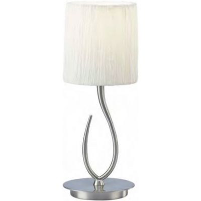 Mantra Lua lampa biurkowa 1x20W chrom/biały 3702
