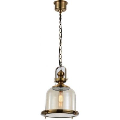 Mantra Vintage lampa wisząca 1x60W mosiądz/przydymiony 4972