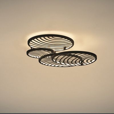 Mantra Collage lampa podsufitowa 1x60W LED czarna 7230
