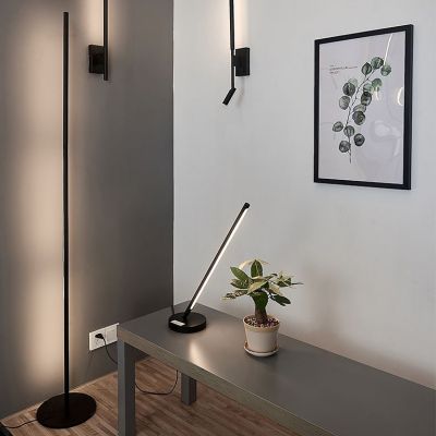 Mantra Torch lampa stojąca 1x25W czarny mat 6736