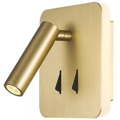 Mantra Cayman kinkiet 1x6 W złoty 7854