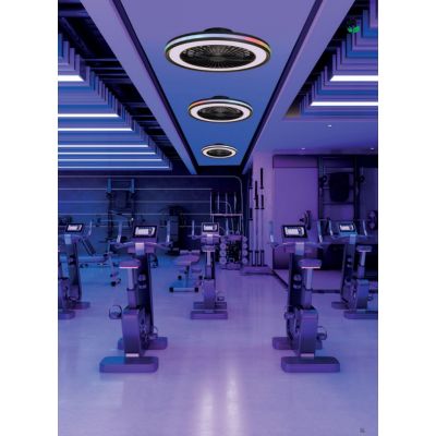 Mantra Gamer plafon 1x60 W czarny 7862