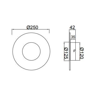 Mantra Jewel kinkiet 1x12 W biały 8074