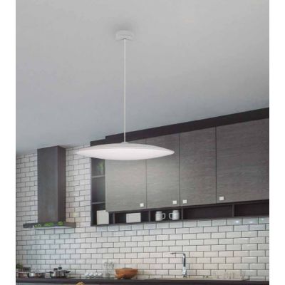 Mantra Slim lampa wisząca 1x50 W czarna 8102