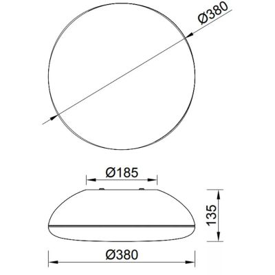 Mantra Kazz plafon 4x20 W biały-drewno 8133