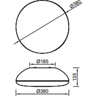 Mantra Kazz plafon 6x20 W biały-drewno 8136