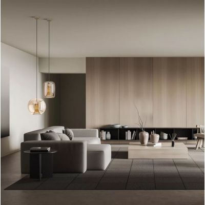 Mantra Kriss lampa wisząca 1x12 W złota-brązowa 8526