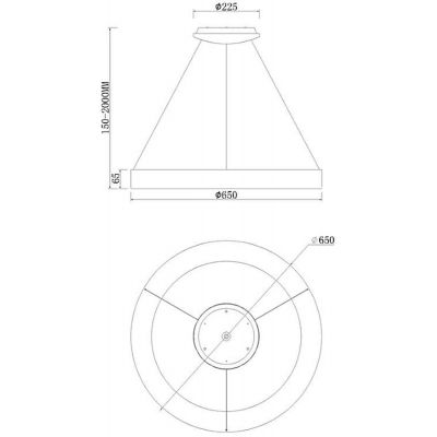 Mantra Niseko lampa wisząca 1x50 W biała 8569