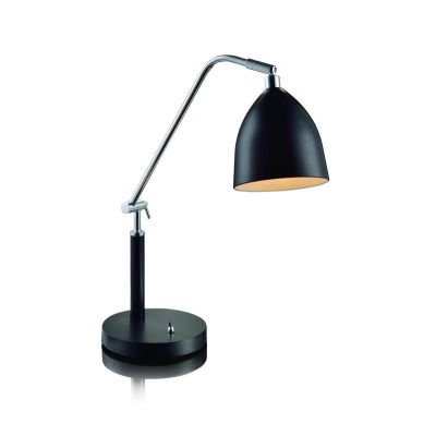 Markslöjd Fredrikshamn lampa biurkowa 1x40W czarna 105025