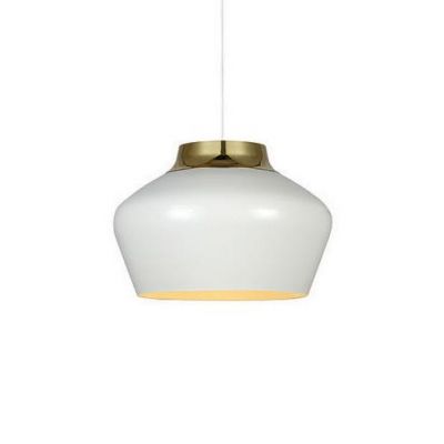 Markslöjd Kom lampa wisząca 1x60W biały/złoty 106420