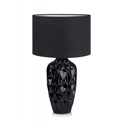Markslöjd Angela lampa stołowa 1x60W czarna 106891