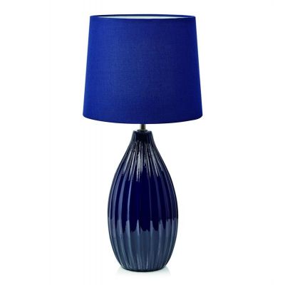 Markslöjd Stephanie lampa stołowa 1x60W niebieska 107109