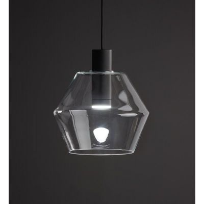 Markslöjd Diament lampa wisząca 1x12W przezroczysty/czarny 107459