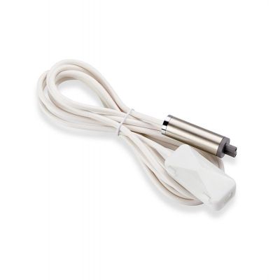 Markslöjd Expand kabel zasilający 300 cm z kostką łączeniową biały/stal 107520