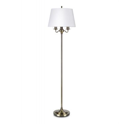 Markslöjd Jamie lampa stojąca 3x40W patyna/biały 107531