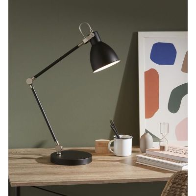 Markslöjd House lampa biurkowa 1x40 W czarna 107739