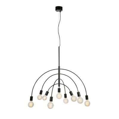 Markslöjd Lavello lampa wisząca 9x40 W czarna 108288