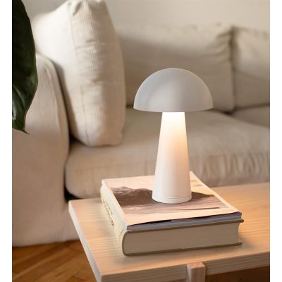 Markslöjd Fungi lampa stołowa 1x1,5 W biała 108656