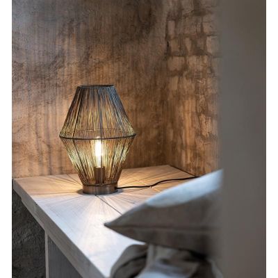 Markslöjd Casa lampa stołowa 1x40 W mosiądz 108665