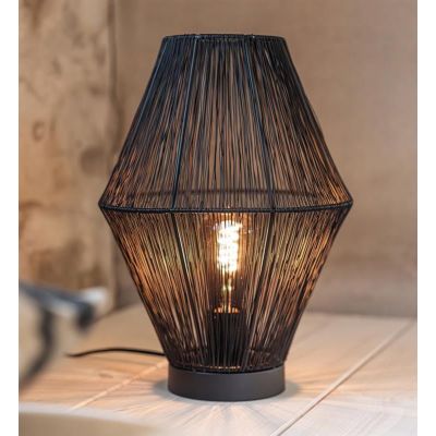 Markslöjd Casa lampa stołowa 1x40 W czarna 108666