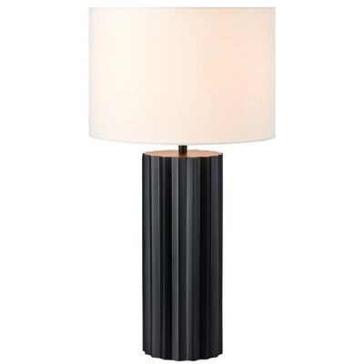Markslöjd Hashira lampa stołowa 1x40 W czarna 108670