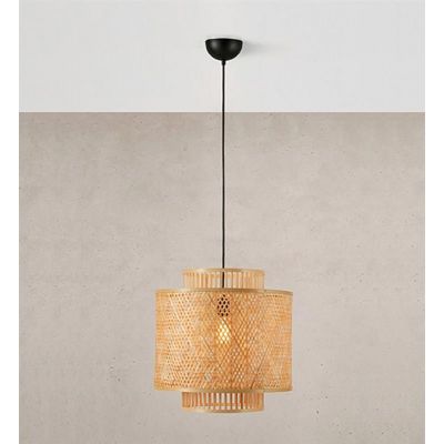 Markslöjd Strati lampa wisząca 1x40 W bambus 108675