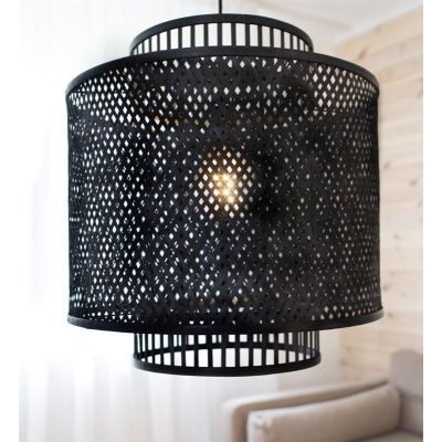 Markslöjd Strati lampa wisząca 1x40 W czarna 108676