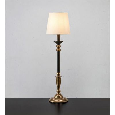 Markslöjd Gent lampa stołowa 1x40 W mosiądz 108679