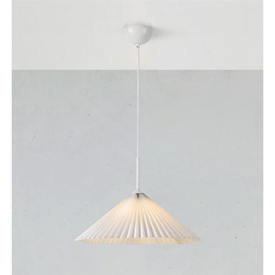 Markslöjd Plisado lampa wisząca 1x40 W biała 108711
