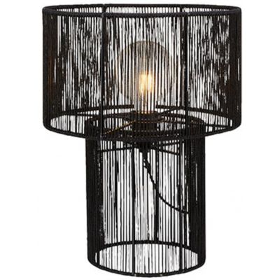 Markslöjd Soga lampa stołowa 1x40W czarna 108768